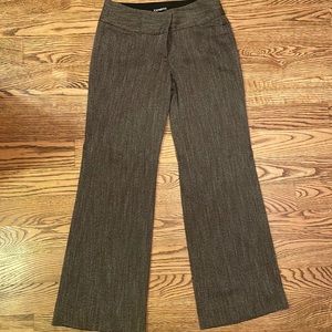 Express editor print wide leg pant